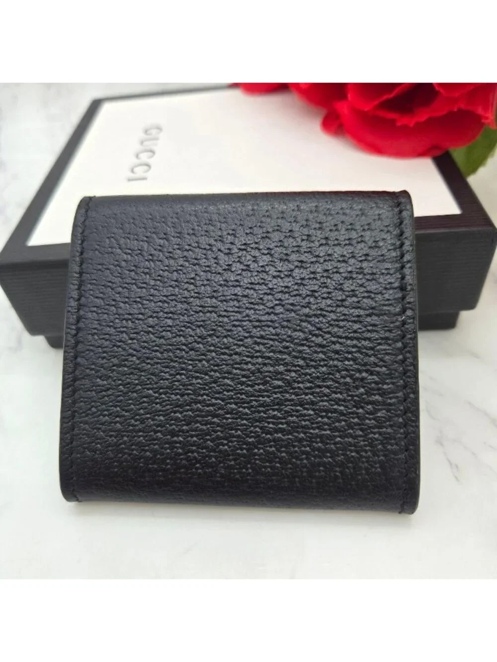 Gucci GG Marmont Coin Purse Black